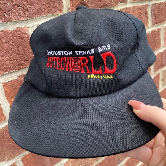 Authentic black Travis Scott, Astroworld snap back